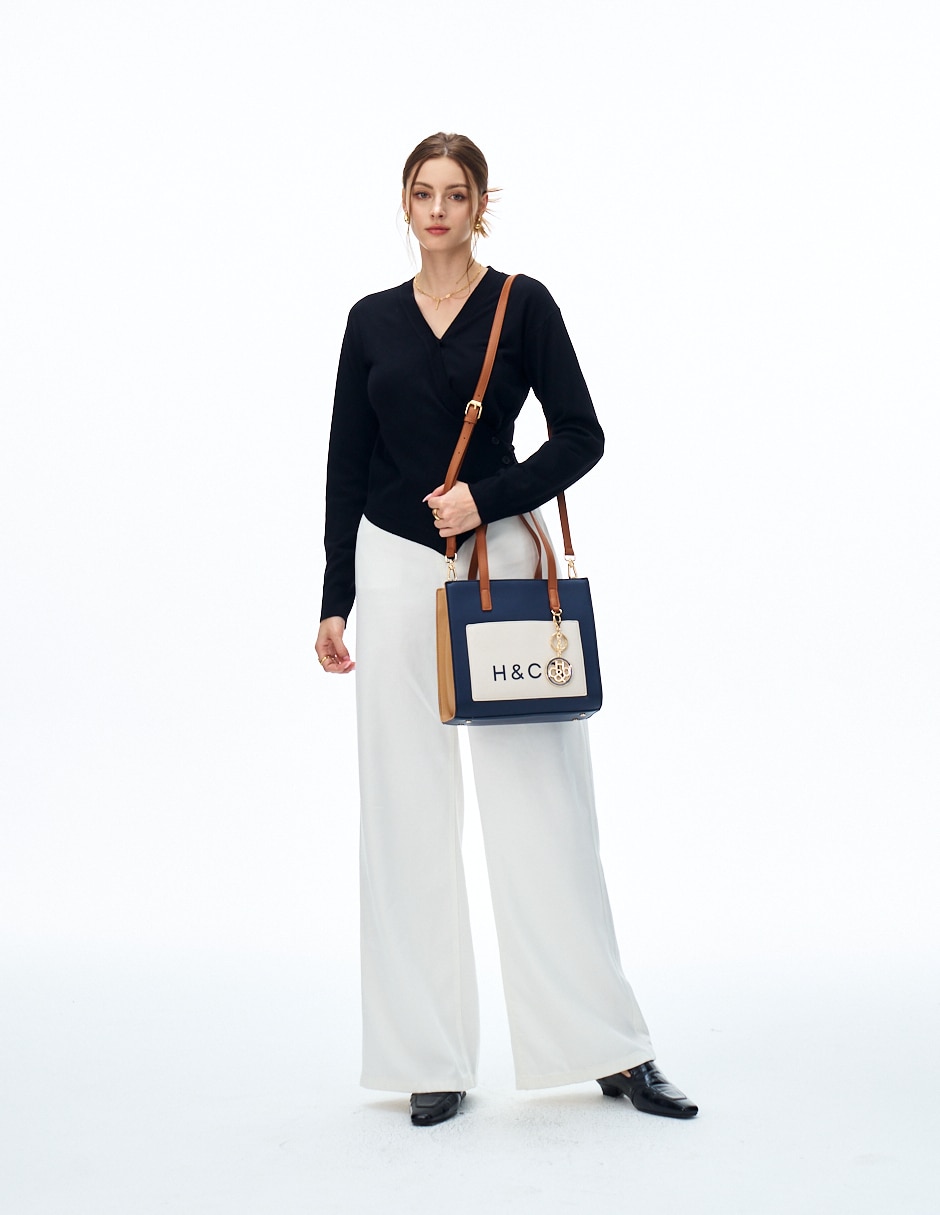 SATCHEL H&CO, AZUL MARINO