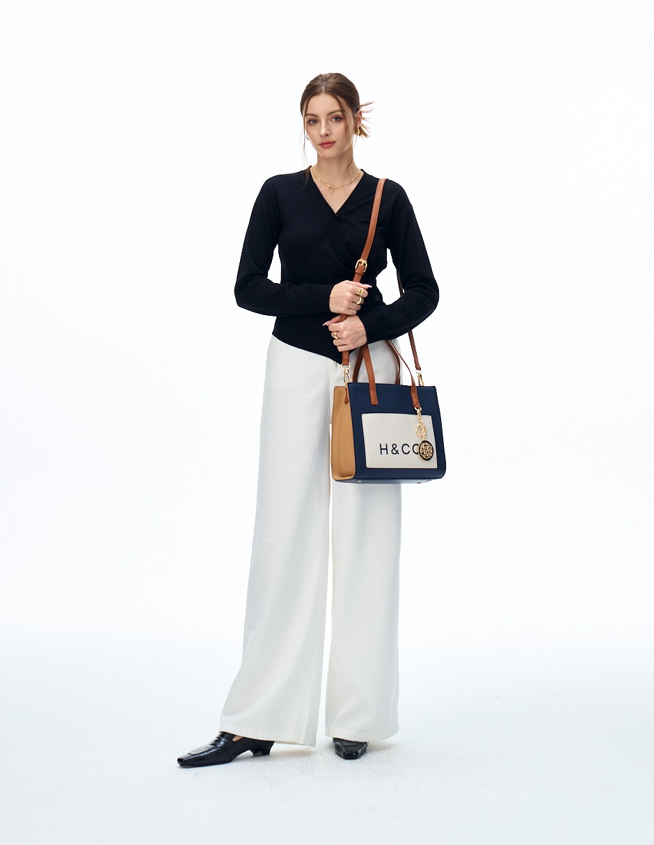SATCHEL H&CO, AZUL MARINO