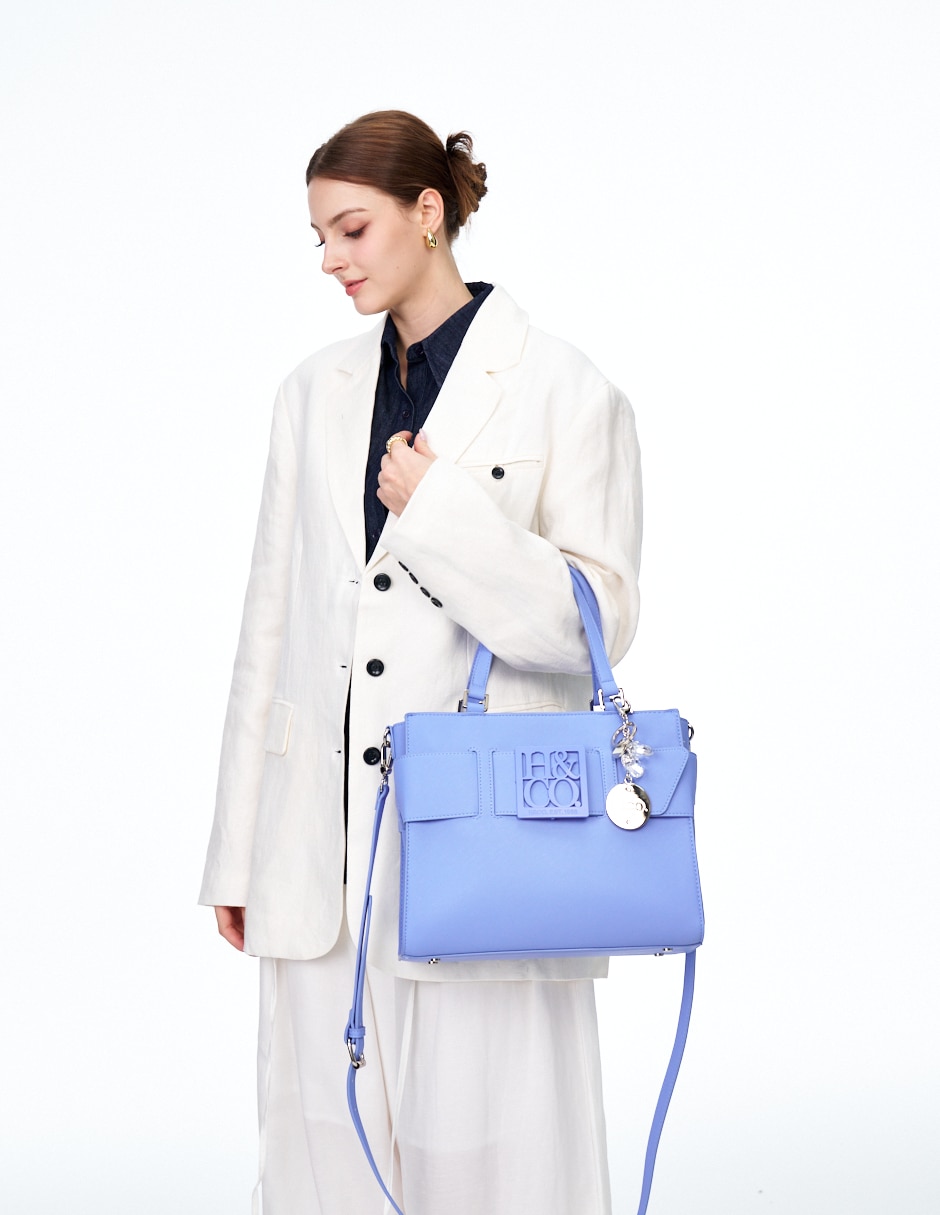 Bolsa satchel Sophia para mujer 8