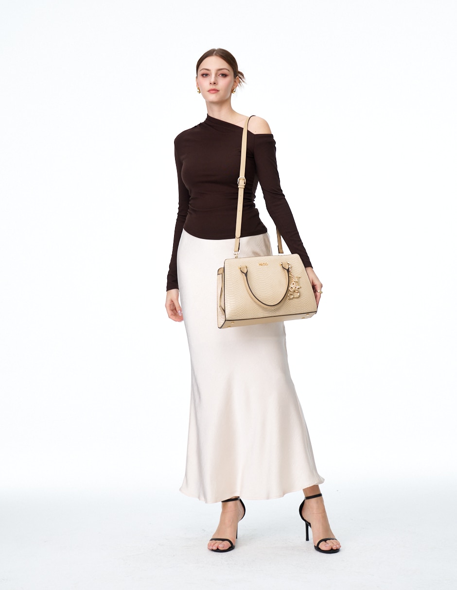 Bolsa satchel Anastacia para mujer 6