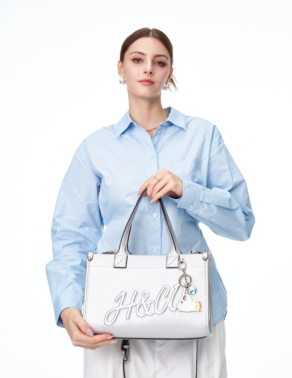 SATCHEL H&CO, PLATEADO