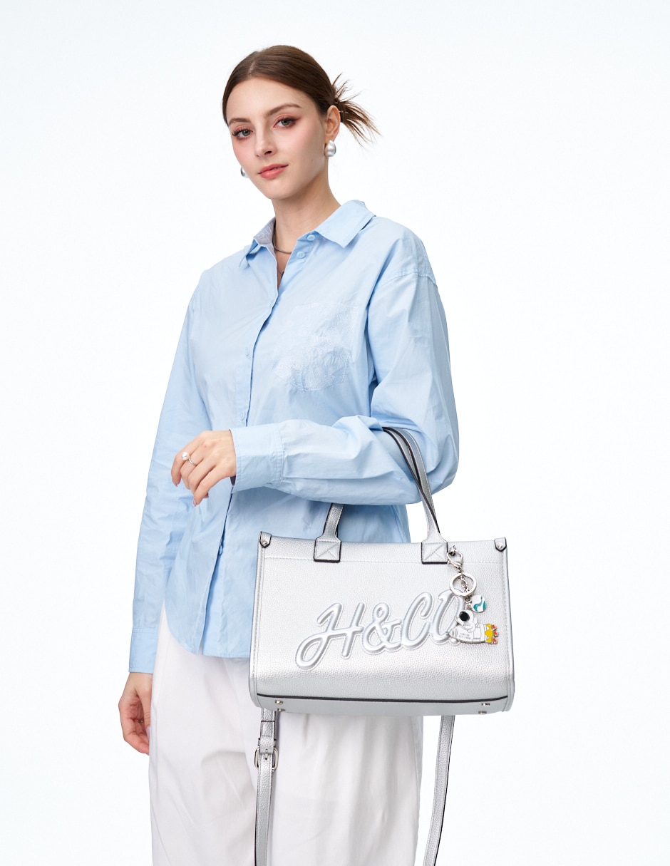 SATCHEL H&CO, PLATEADO