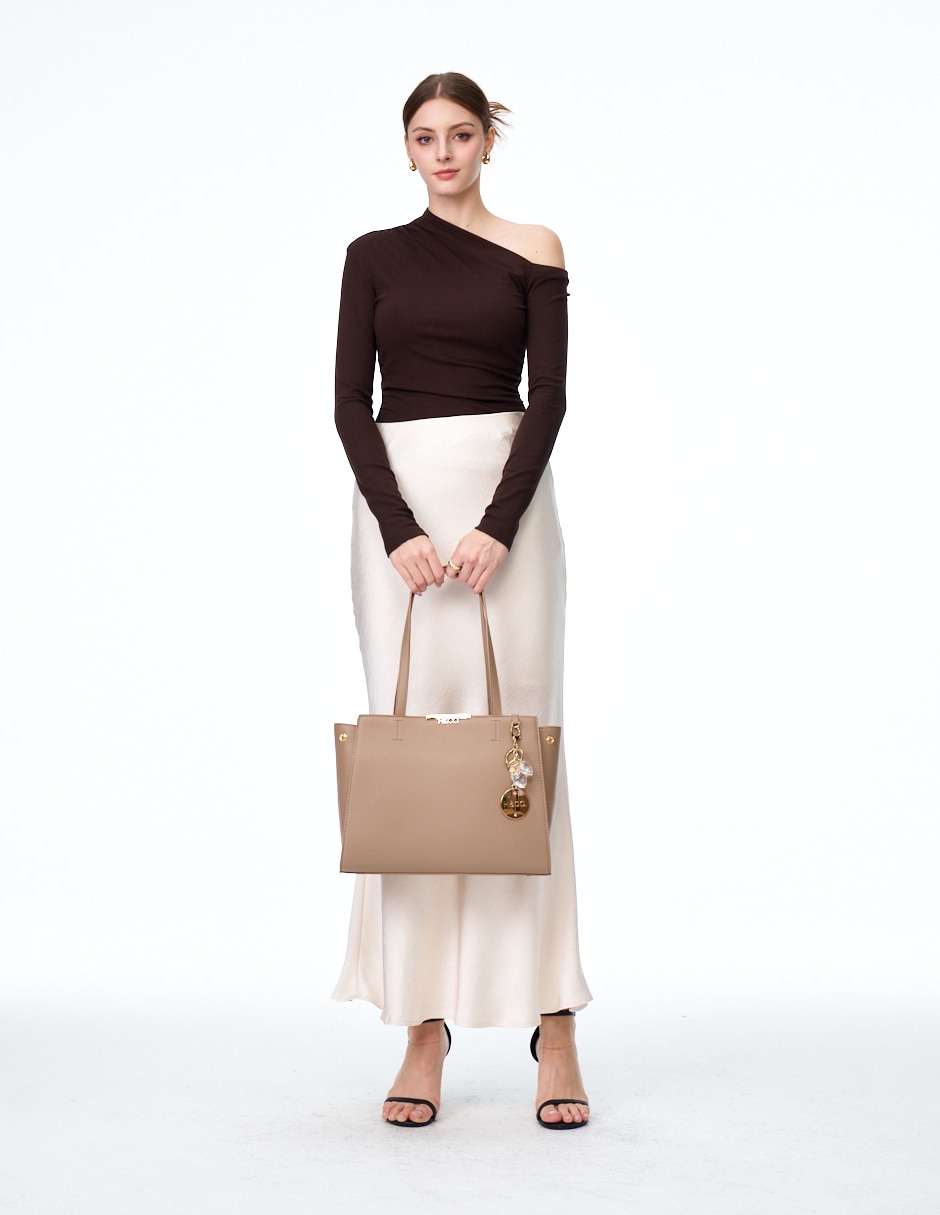 SATCHEL H&CO, TAUPE