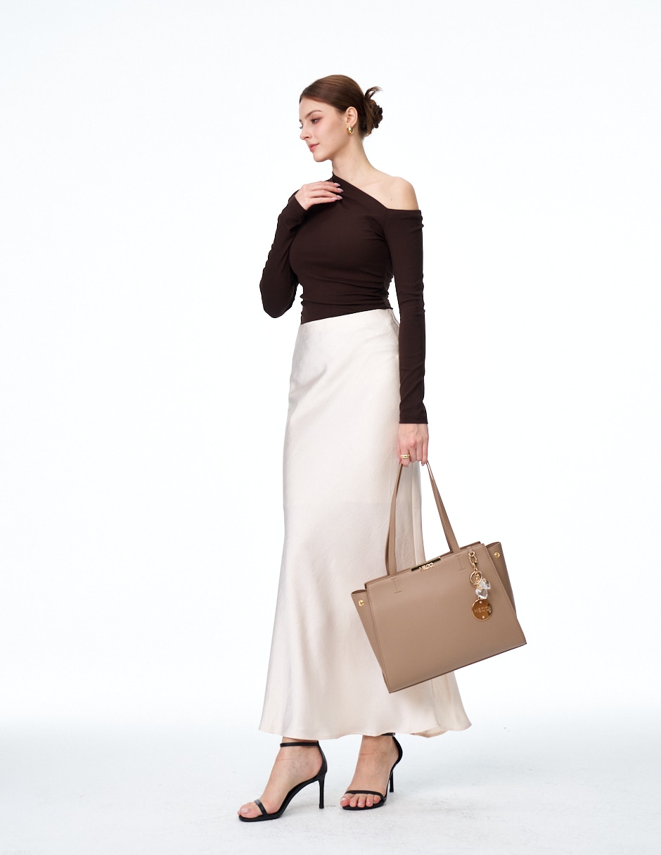 SATCHEL H&CO, TAUPE