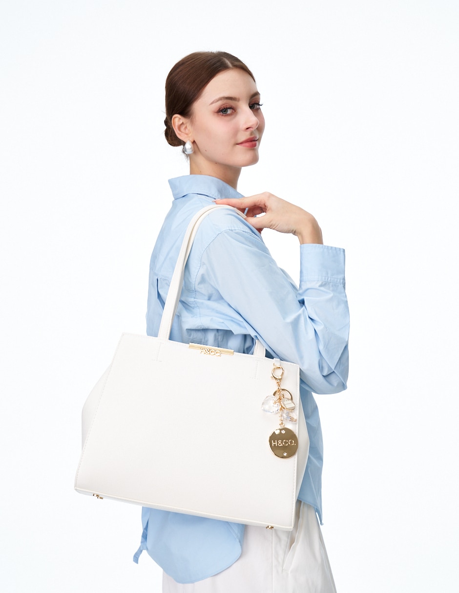 Bolsa satchel Elena para mujer 6