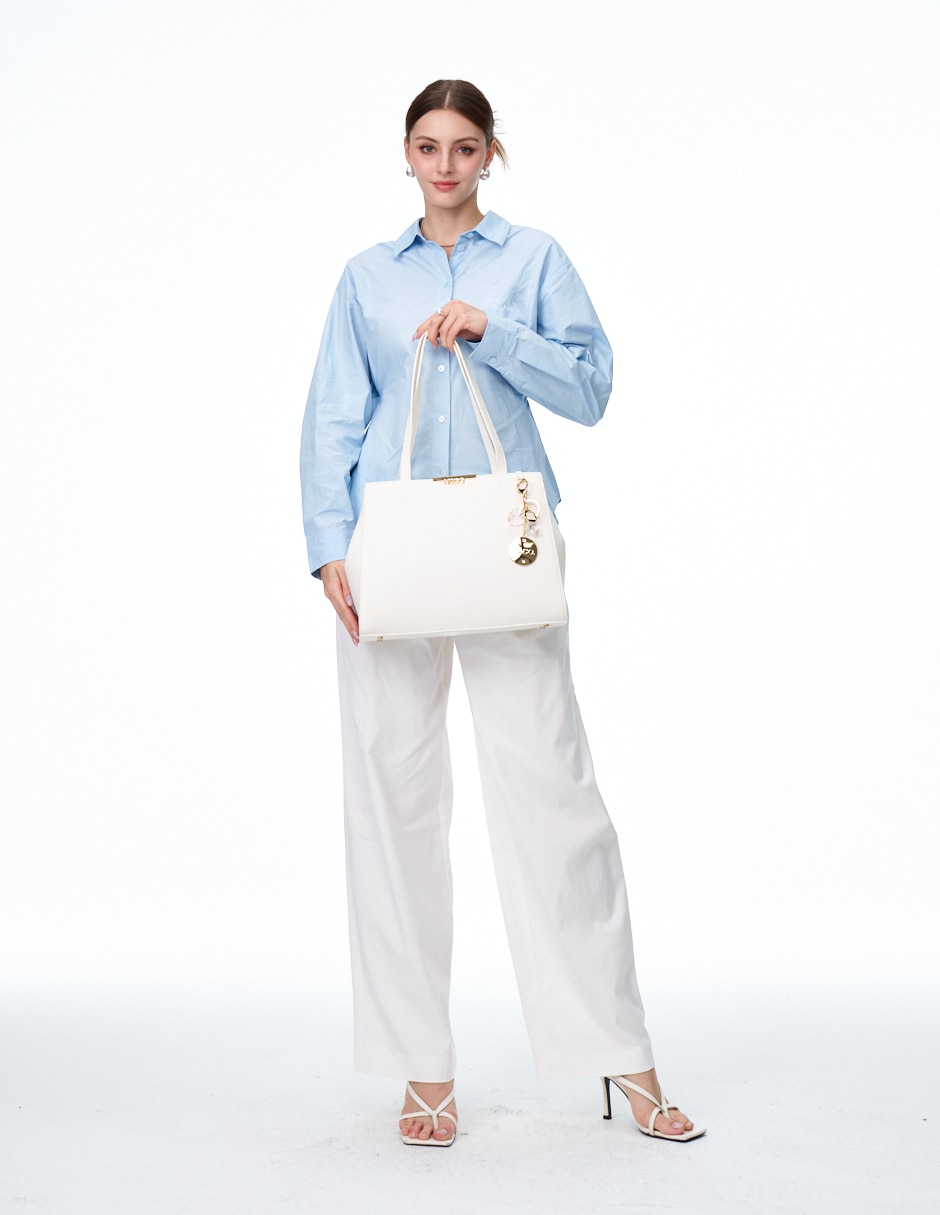 Bolsa satchel Elena para mujer 7