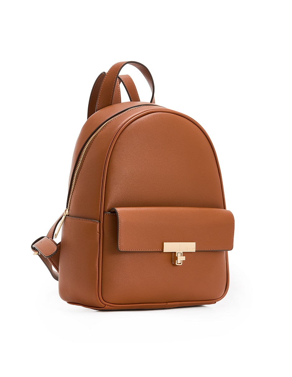 MOCHILA H&CO BACKPACK 8046, COGNAC