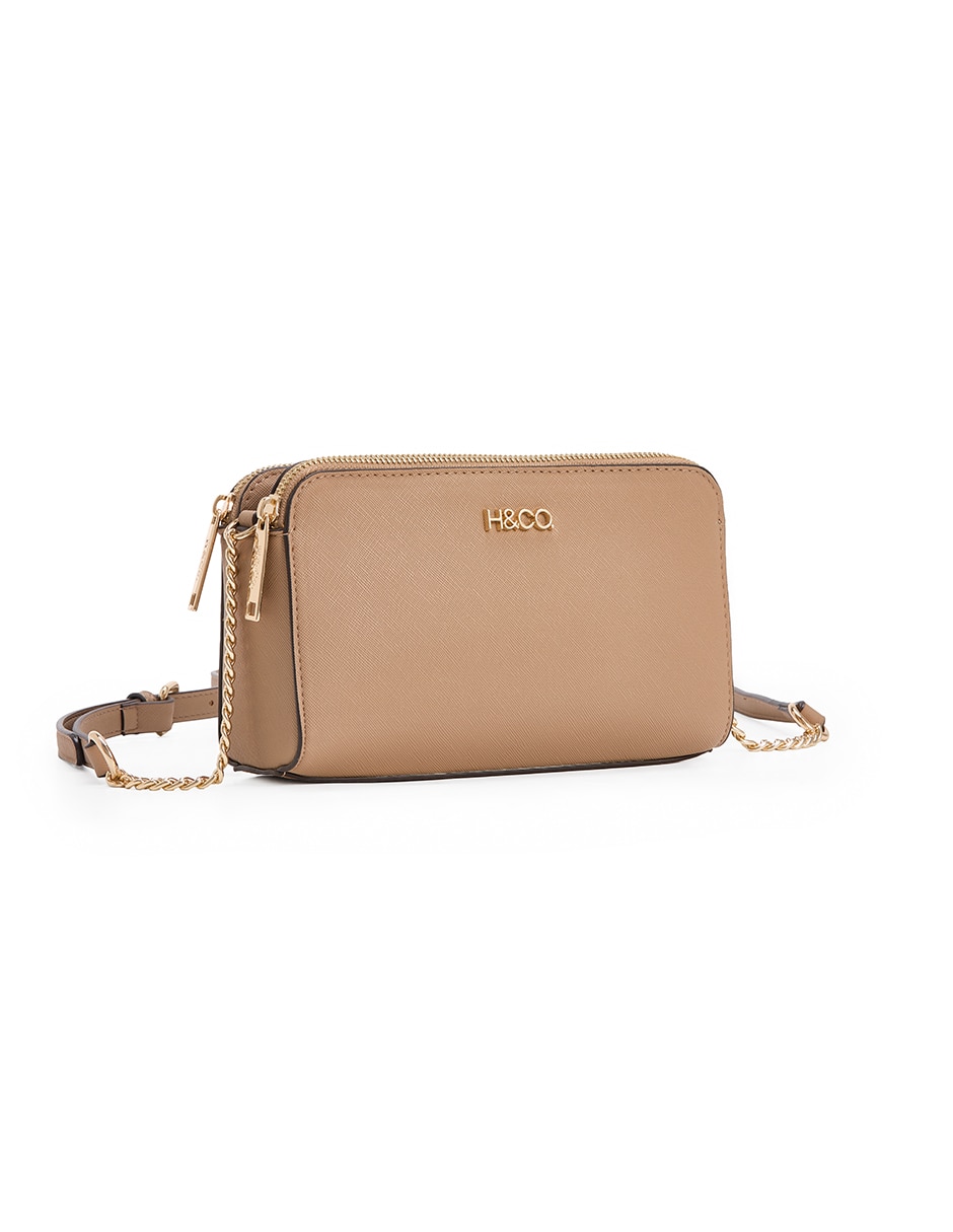 CROSSBODY H&CO, TAUPE