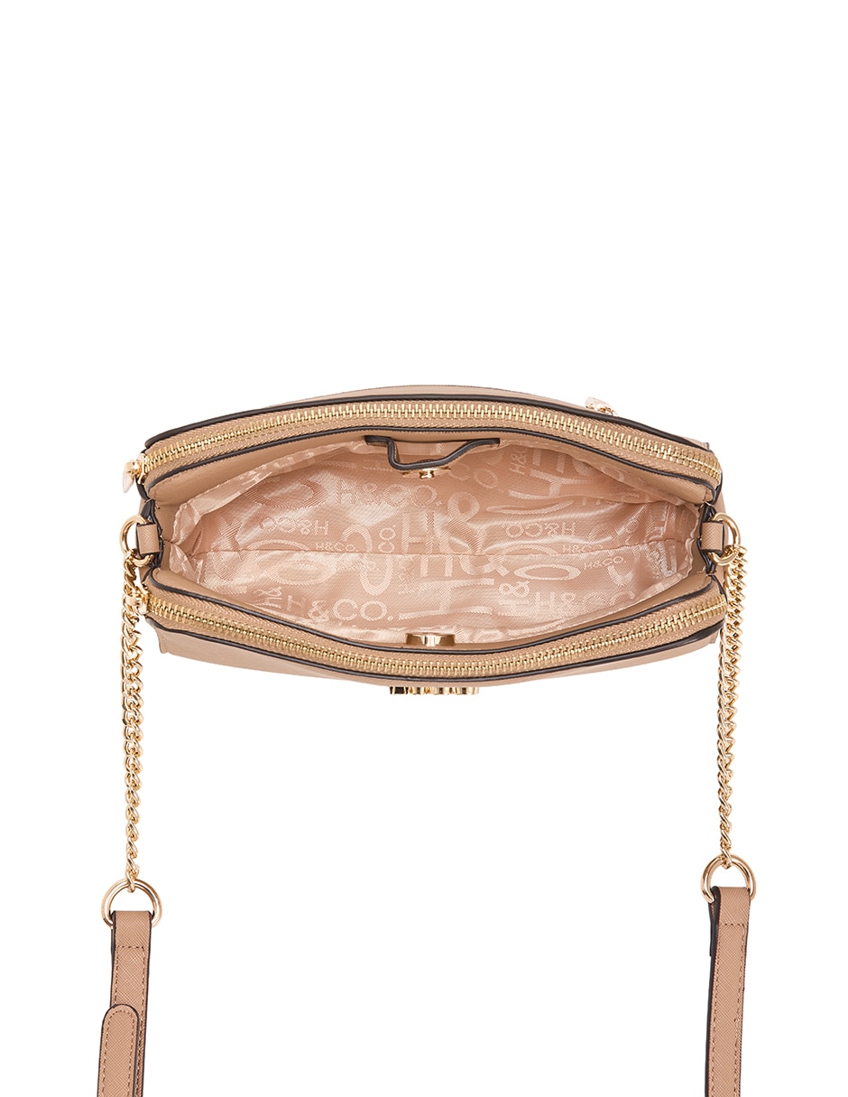 CROSSBODY H&CO, TAUPE