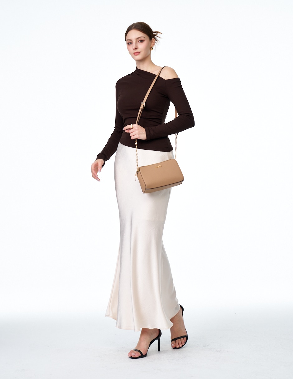 CROSSBODY H&CO, TAUPE