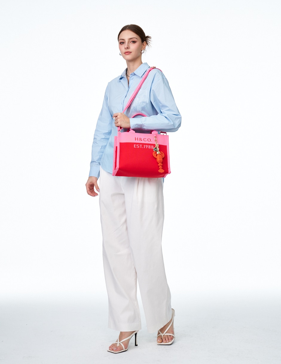 Bolsa satchel Melia para mujer 5