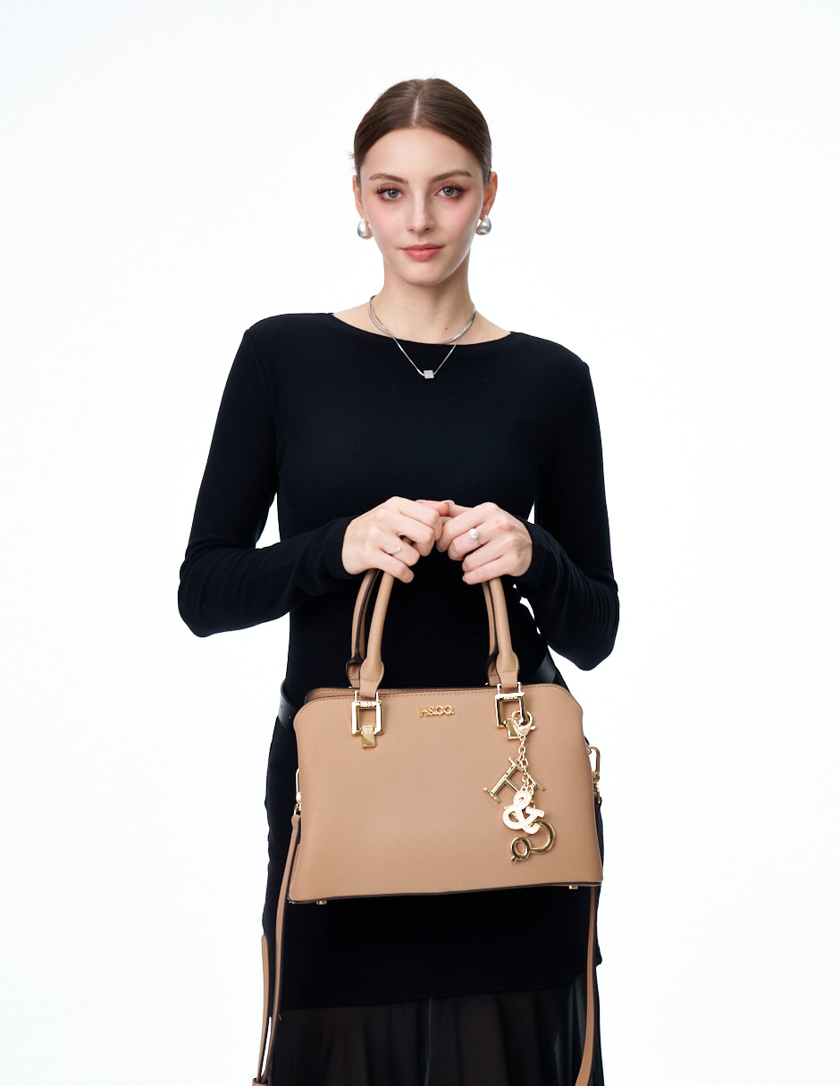 Bolsa satchel Nicola para mujer 5