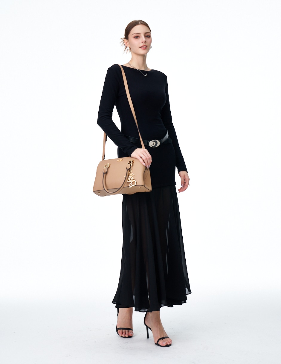Bolsa satchel Nicola para mujer 7