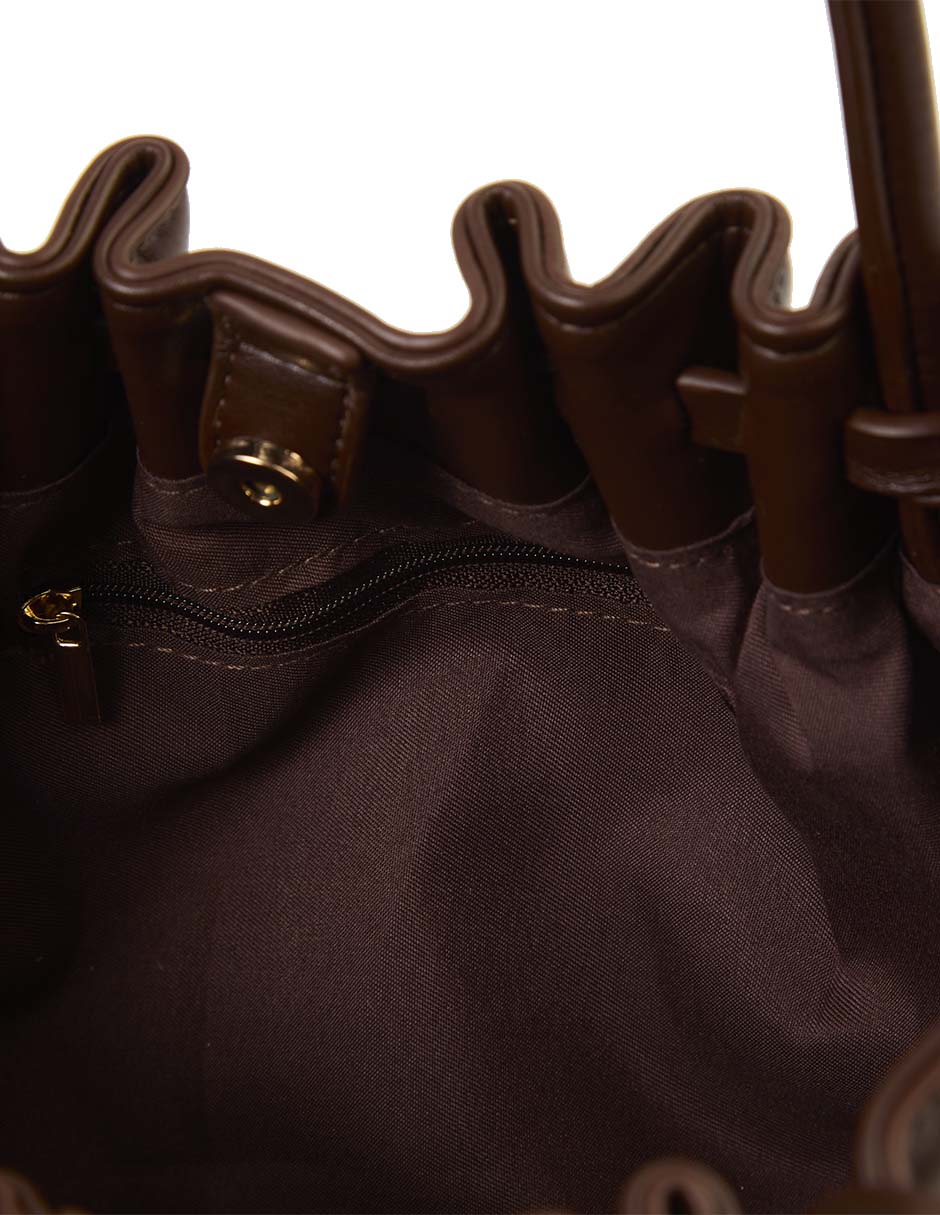 Bolsa bucket para mujer 4
