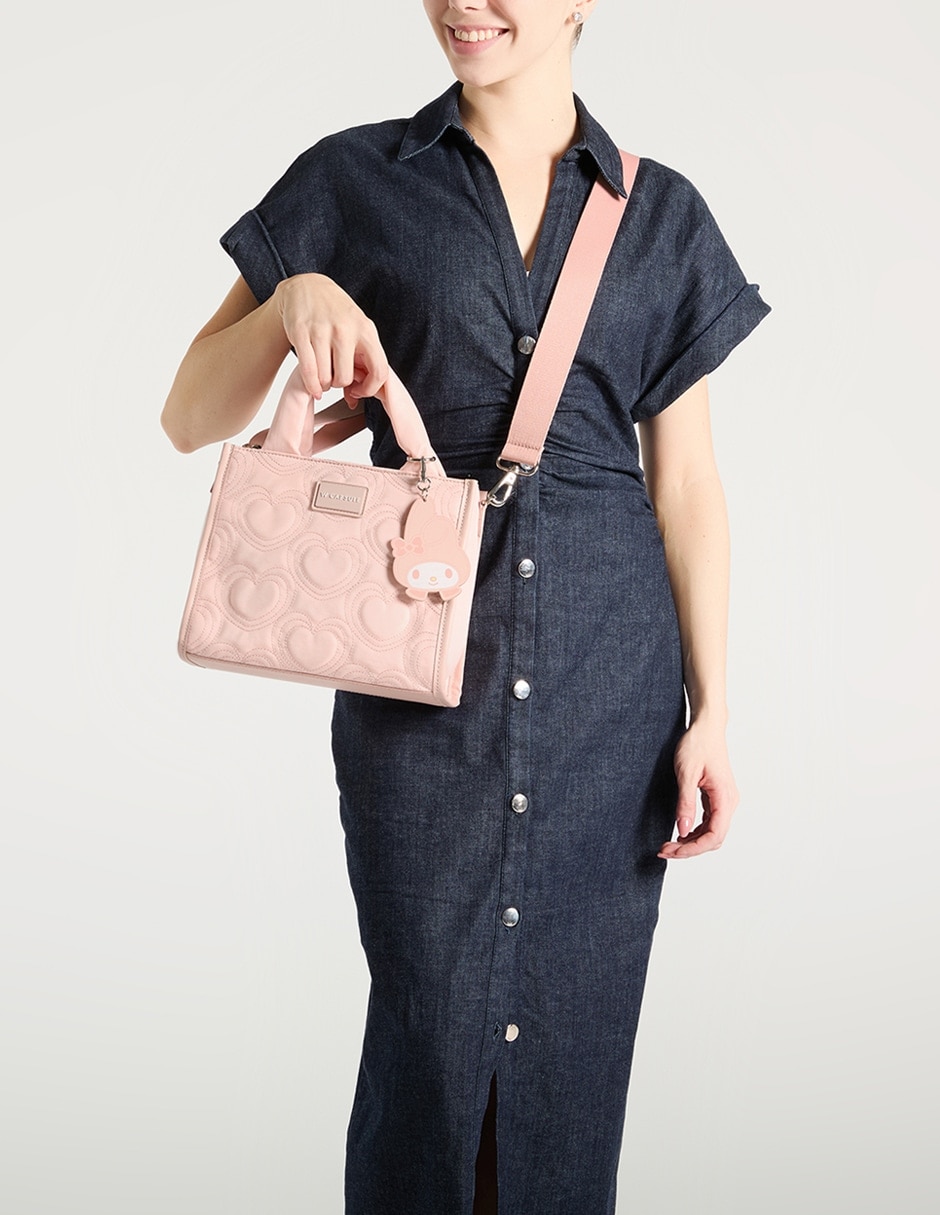 Bolsa satchel My Melody para mujer 5