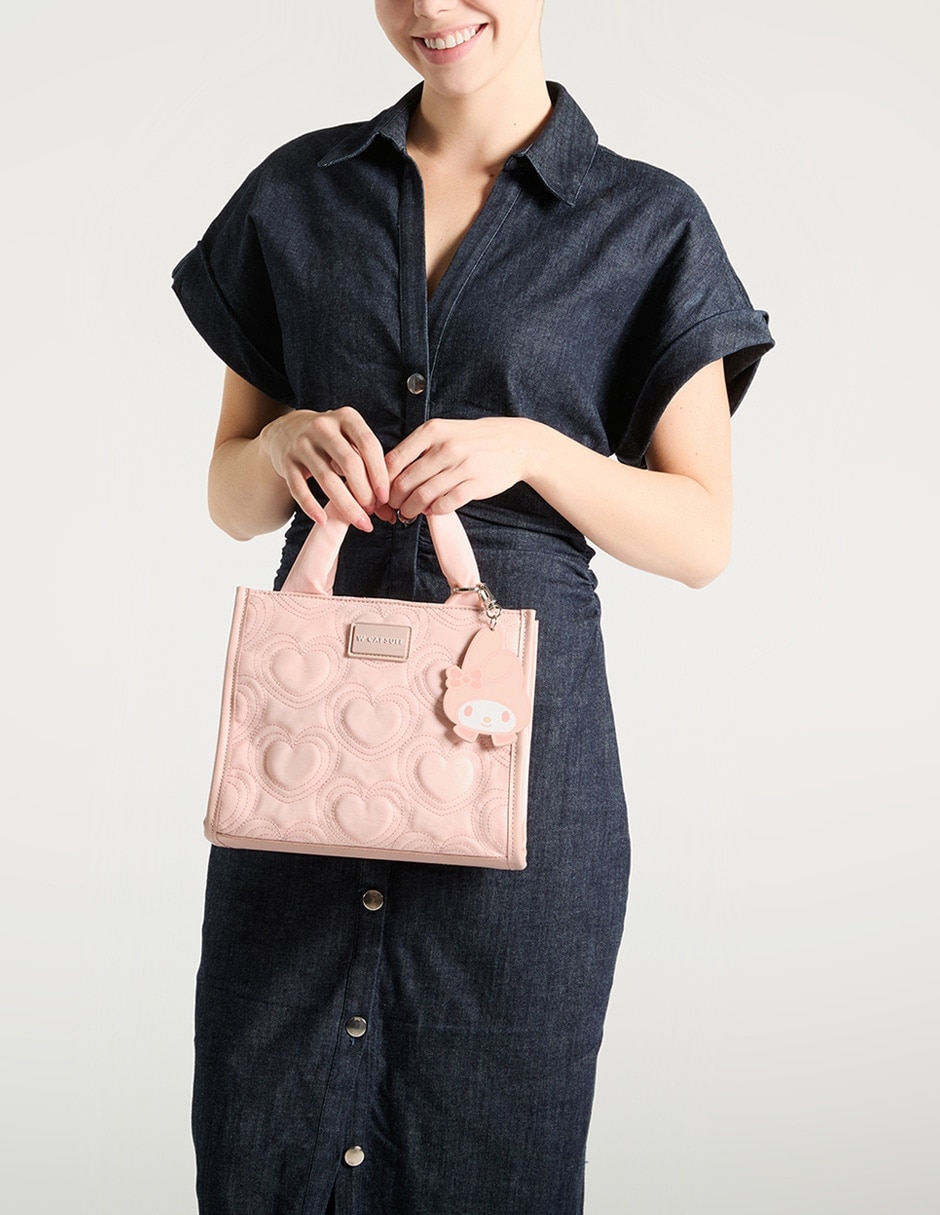 Bolsa satchel My Melody para mujer 6