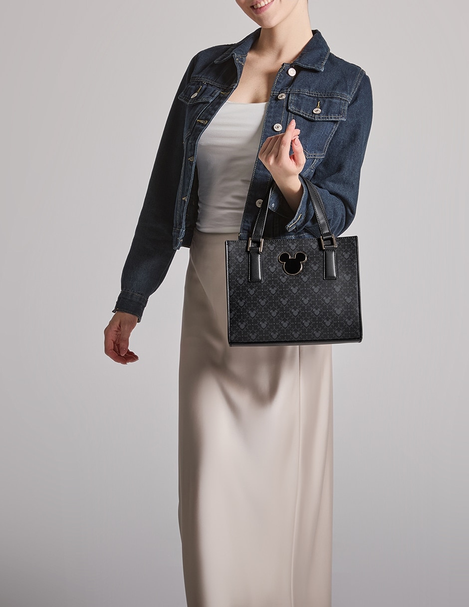 Bolsa satchel All Time Classics Mickey para mujer 5