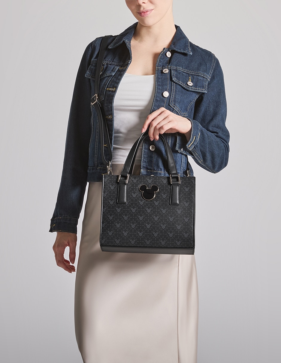 Bolsa satchel All Time Classics Mickey para mujer 6