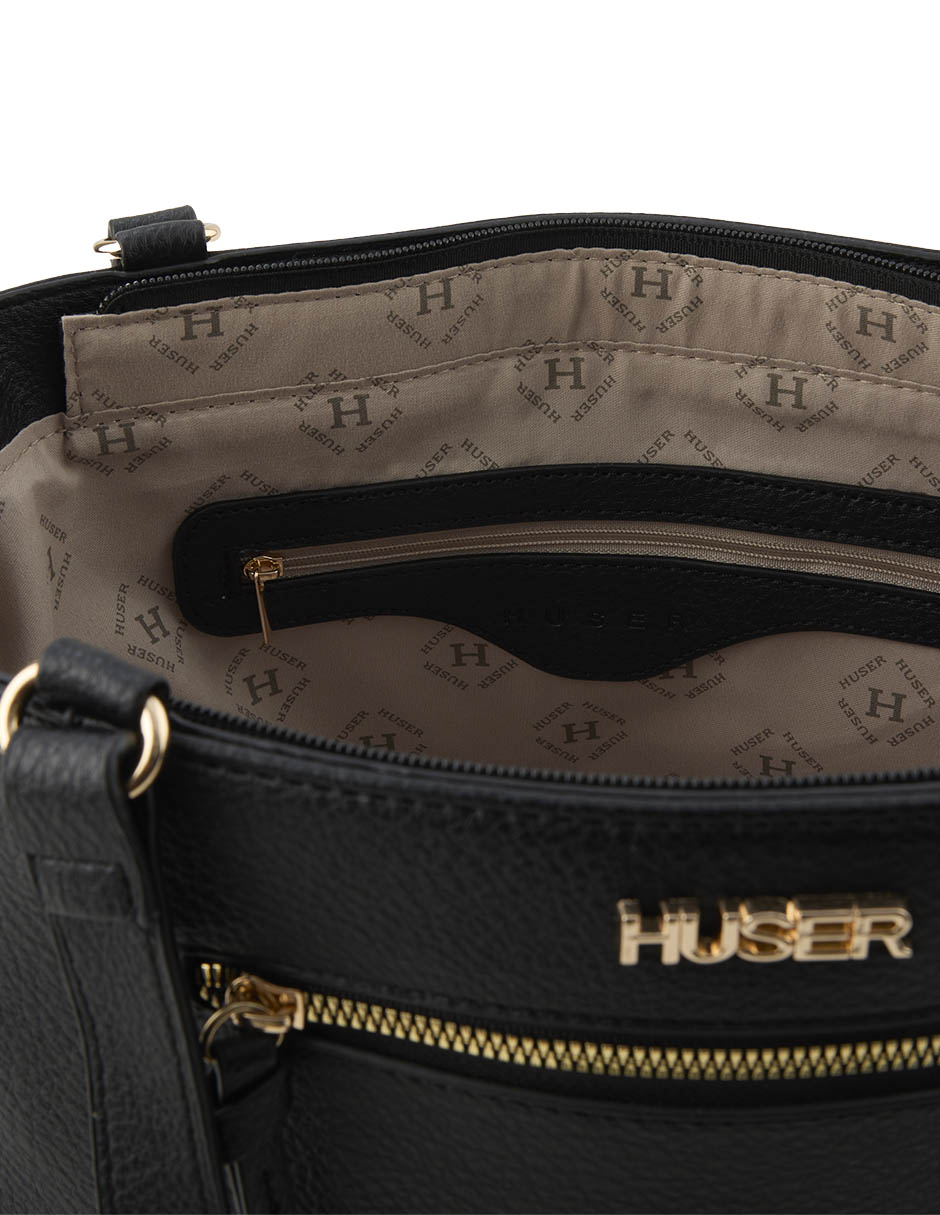 TOTE HUSER BASICS, NEGRO