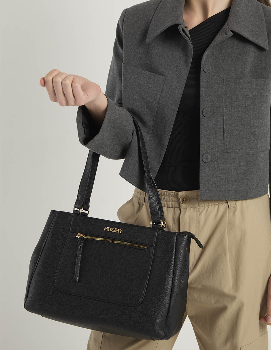TOTE HUSER BASICS, NEGRO