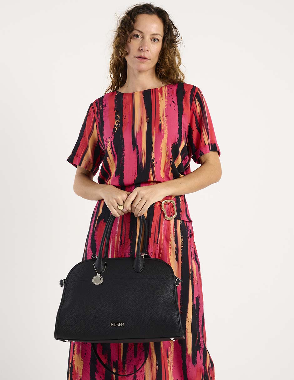 Bolsa bowler para mujer 5