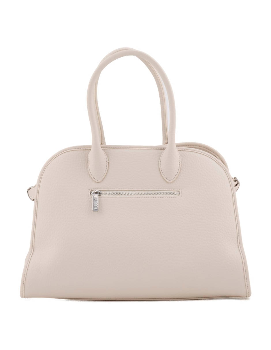 SATCHEL HUSER, BEIGE