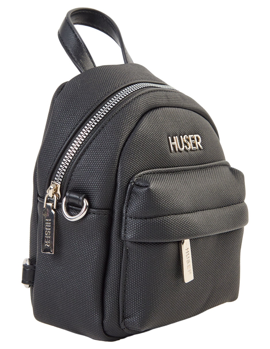 MOCHILA HUSER BACKPACK AAY24101, NEGRO