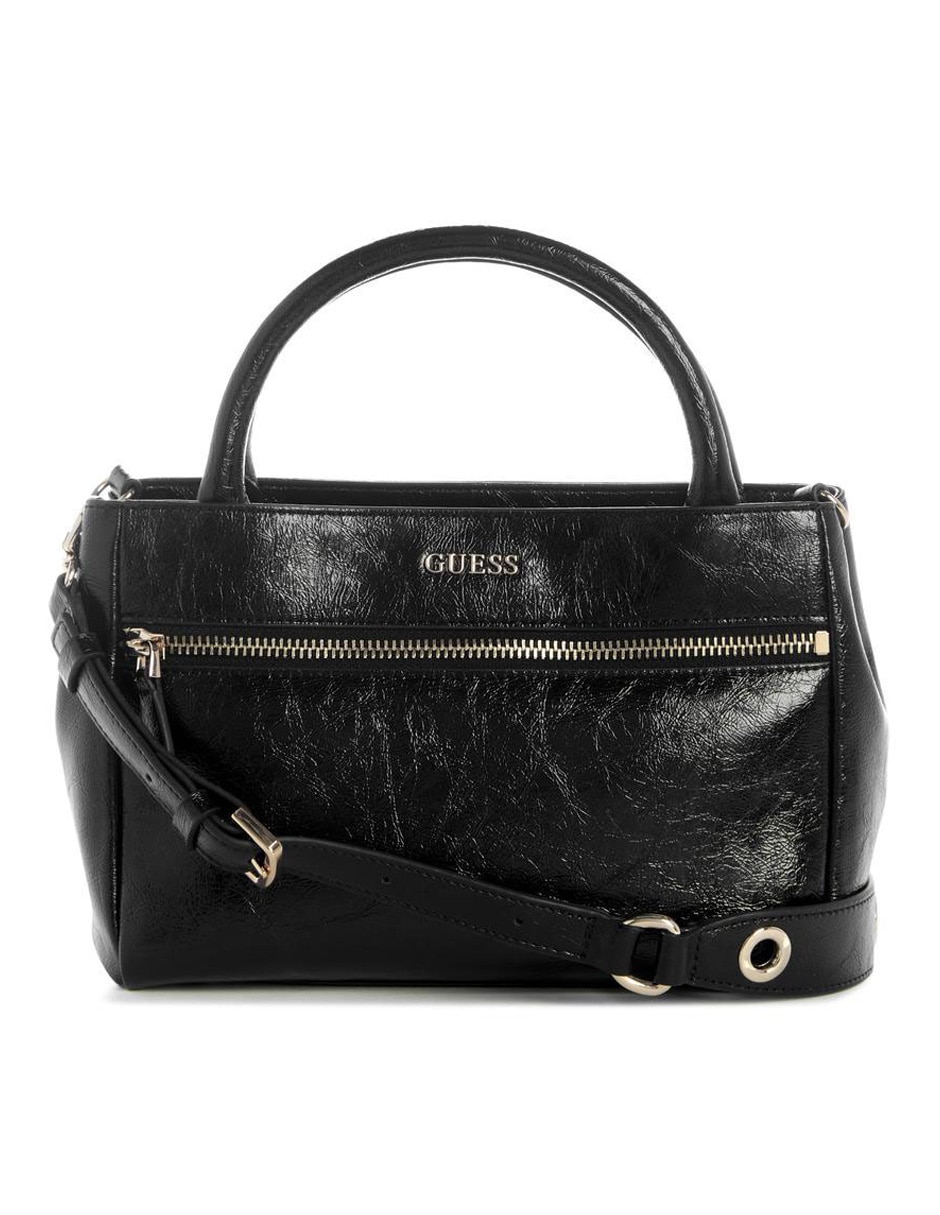 Bolsa satchel Guess Justine para mujer