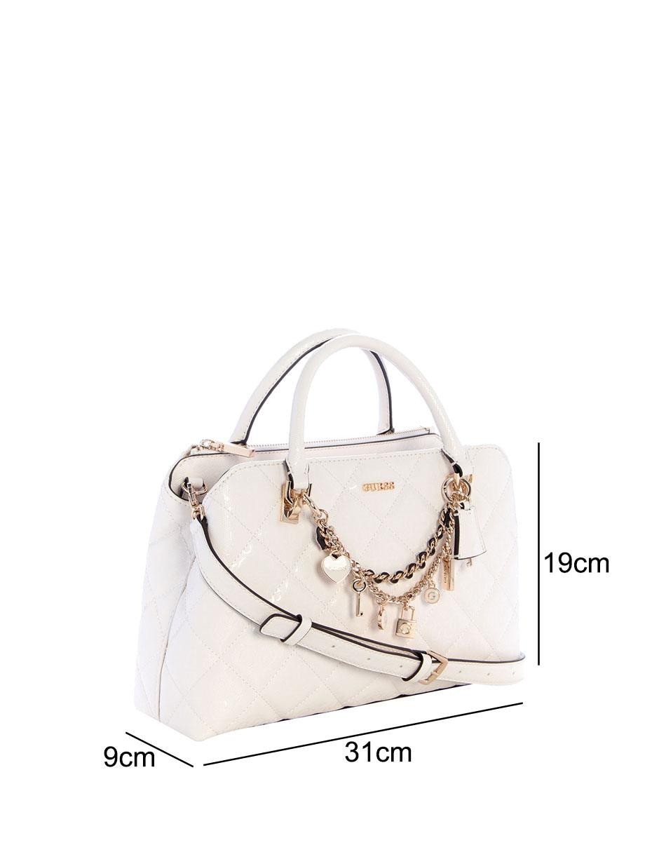 SATCHEL GUESS, BLANCO