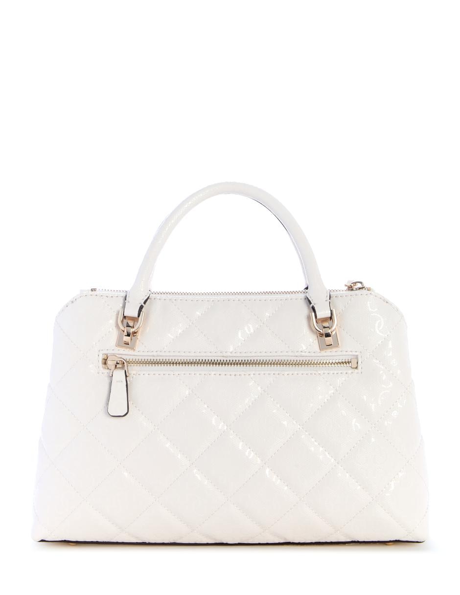 SATCHEL GUESS, BLANCO