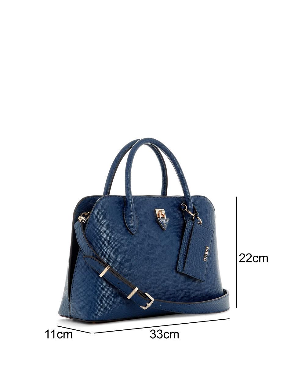 SATCHEL GUESS, AZUL OBSCURO
