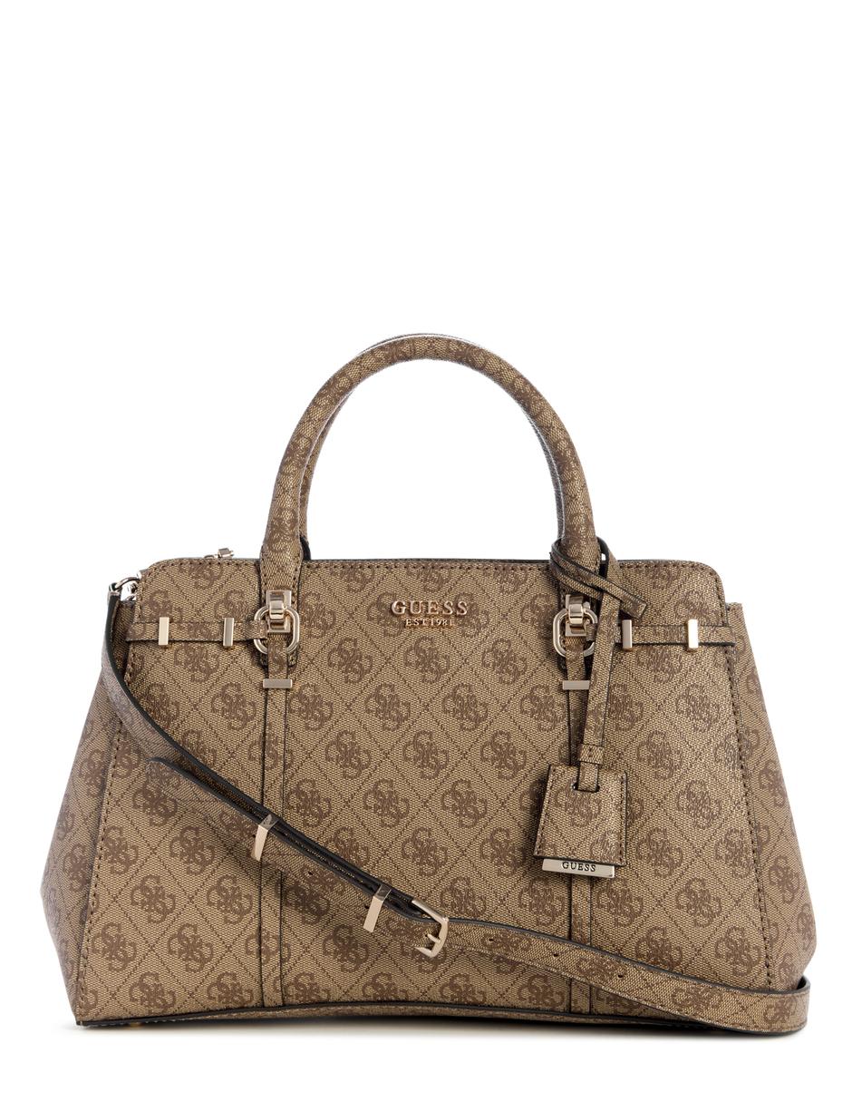 Bolsa satchel Leona Logo para mujer