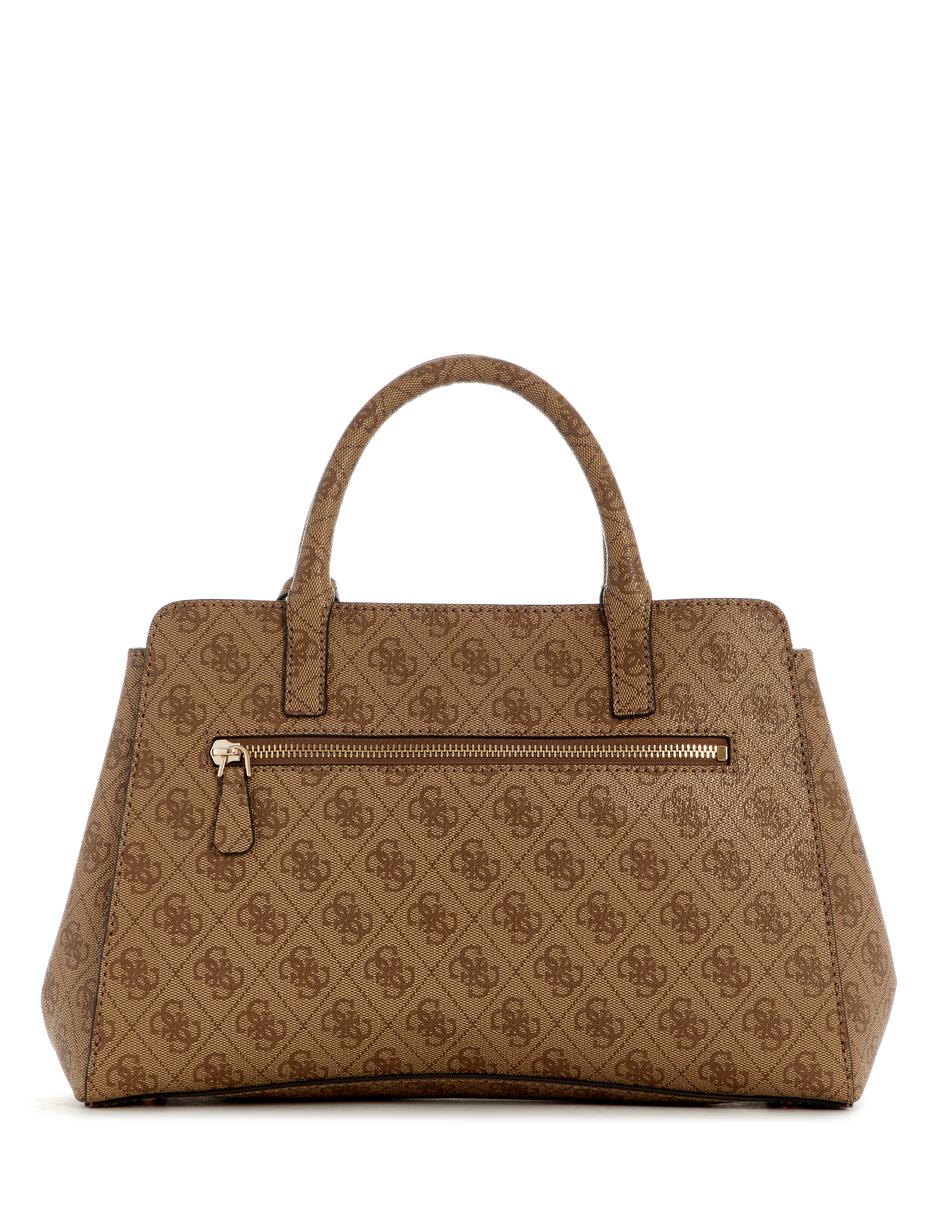 Bolsa satchel Leona Logo para mujer 3