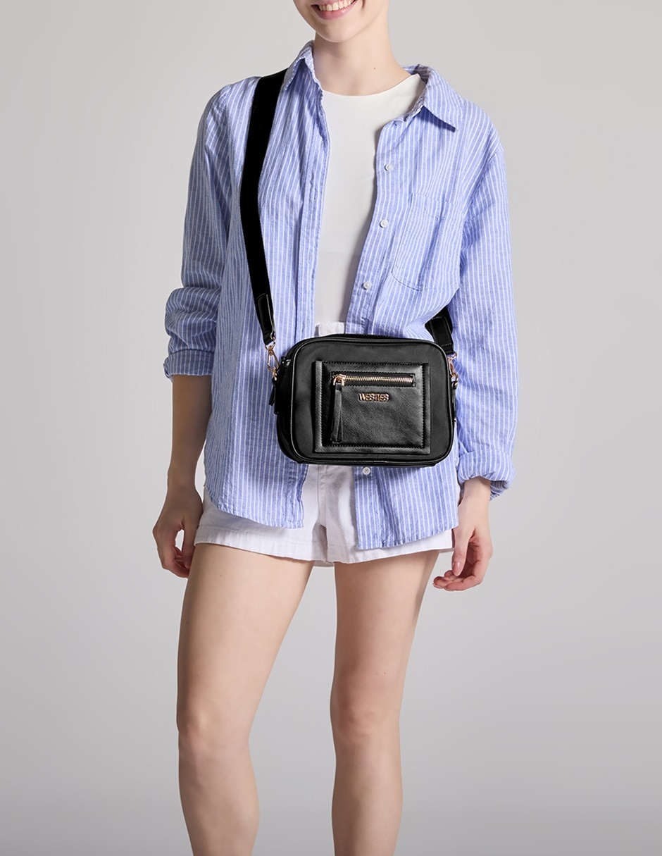 CROSSBODY WESTIES, NEGRO
