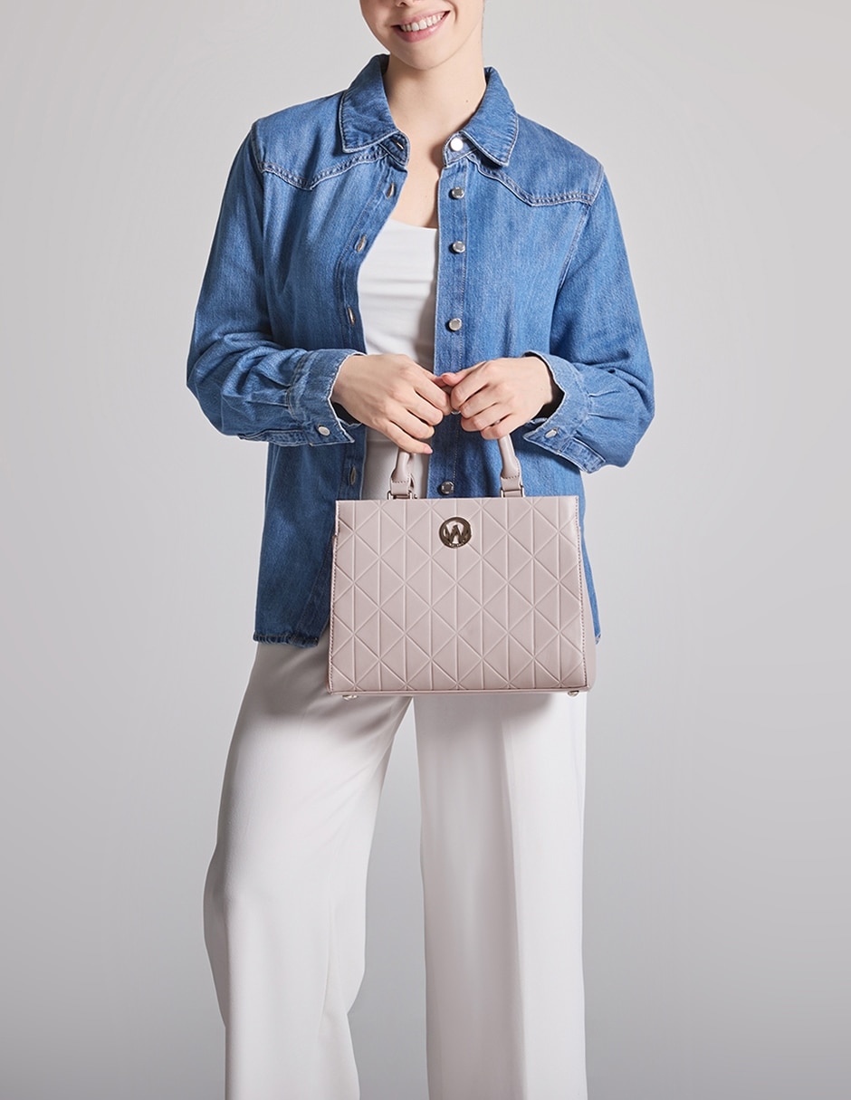 Bolsa satchel Klangstof para mujer 5
