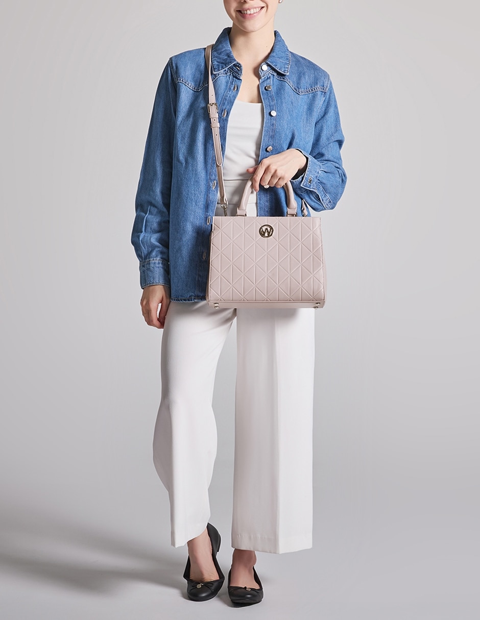 Bolsa satchel Klangstof para mujer 6
