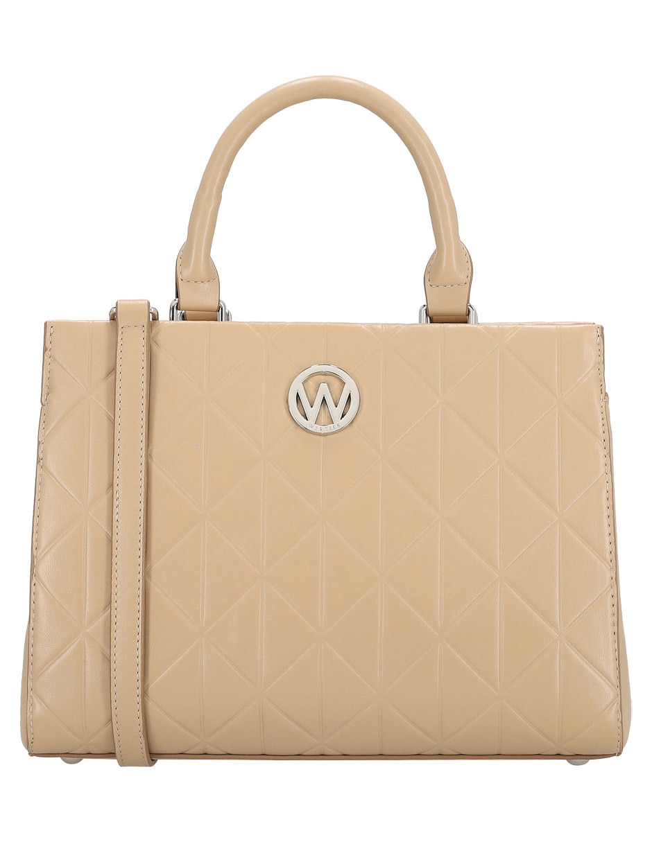 SATCHEL WESTIES, BEIGE