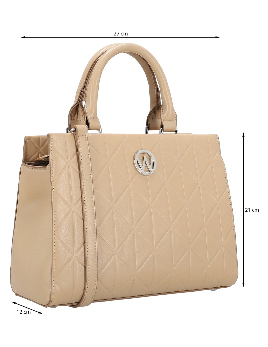 SATCHEL WESTIES, BEIGE
