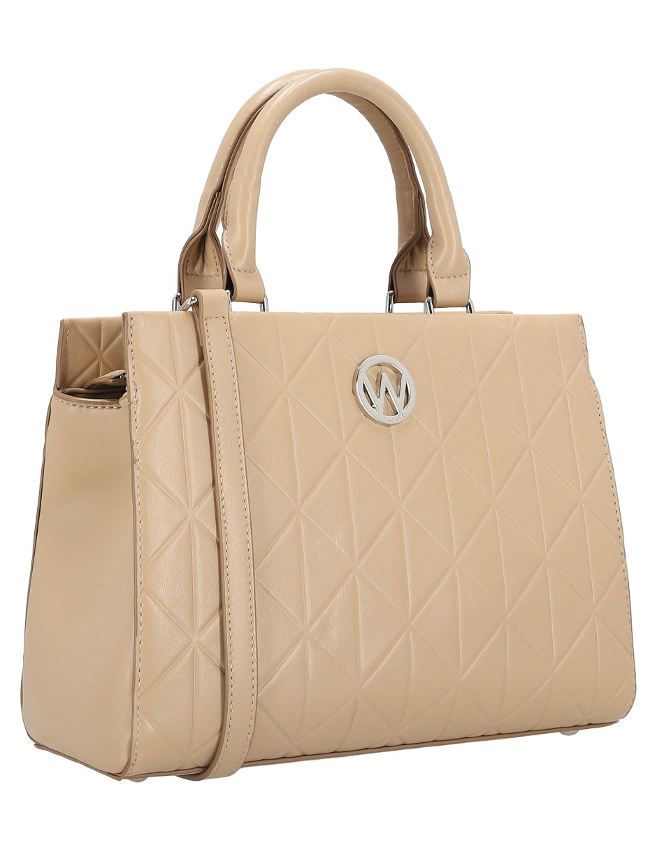 SATCHEL WESTIES, BEIGE