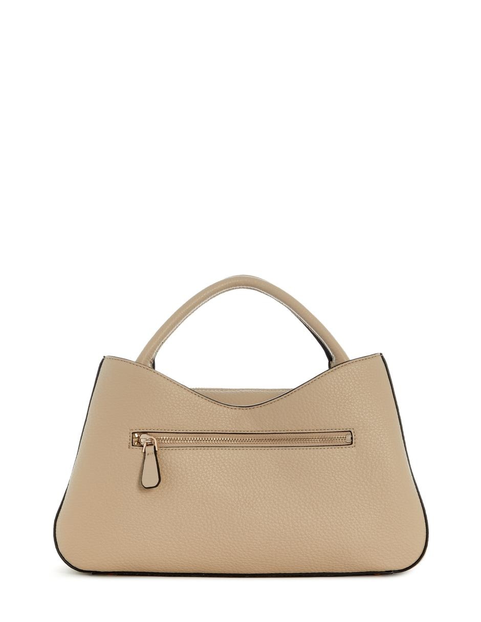 SATCHEL GUESS, CAFÉ CLARO