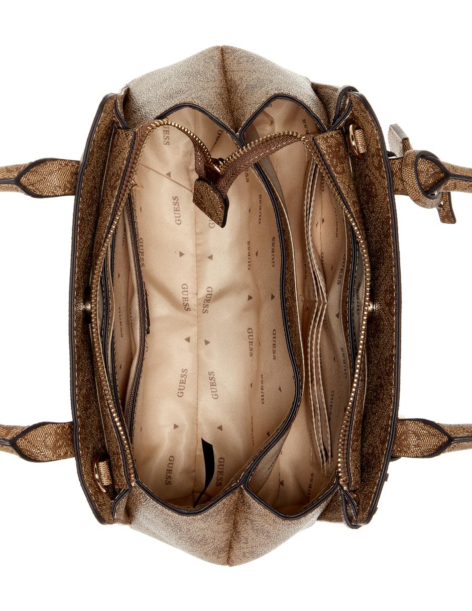 Bolsa satchel Leona Logo para mujer 2