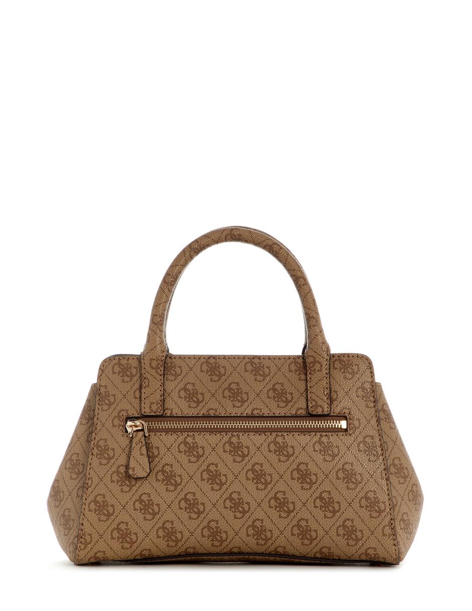 Bolsa satchel Leona Logo para mujer 3