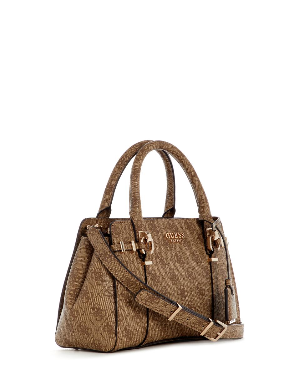 Bolsa satchel Leona Logo para mujer 4
