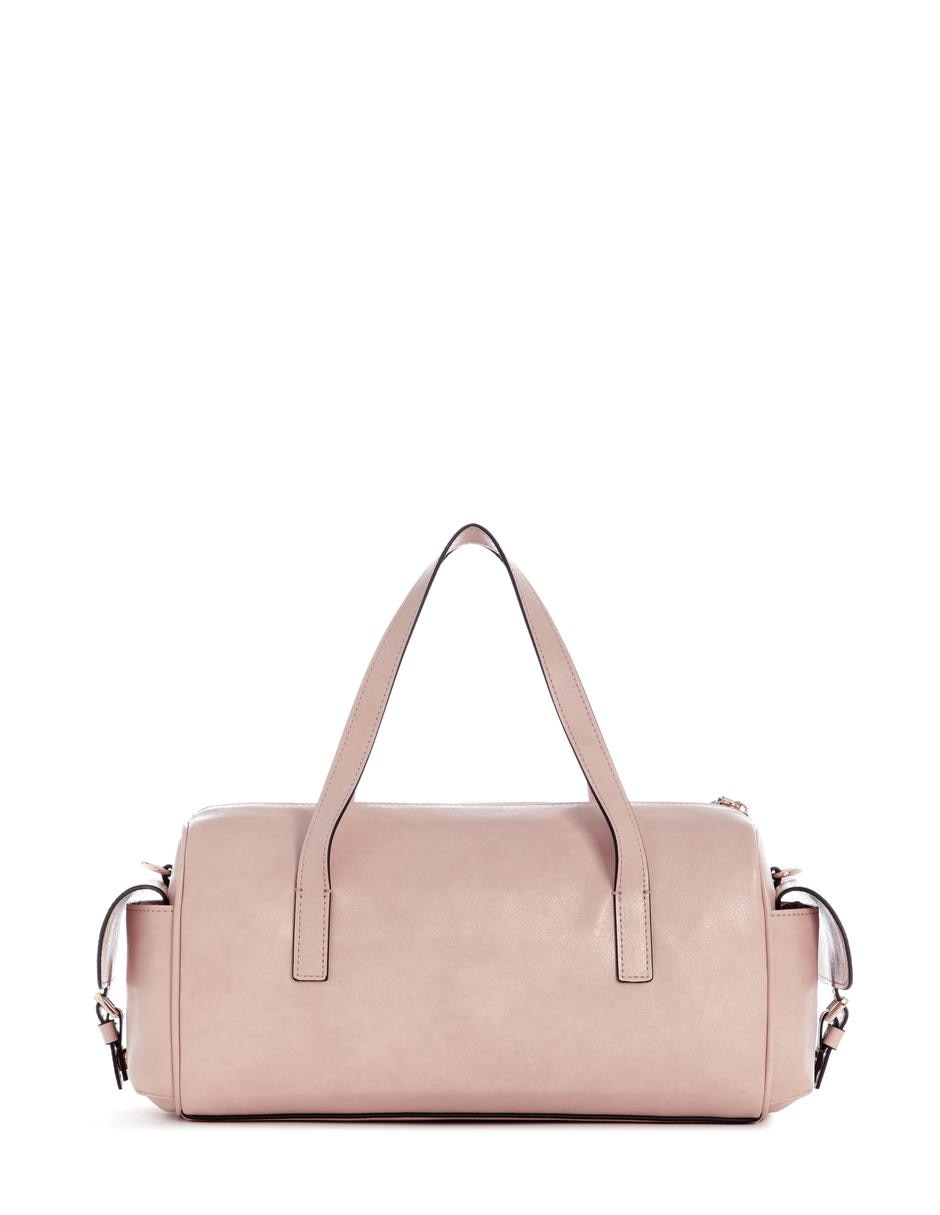 SATCHEL GUESS, ROJO CLARO