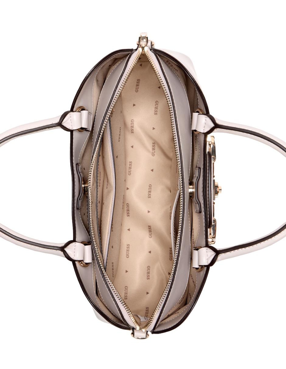 SATCHEL GUESS, BEIGE