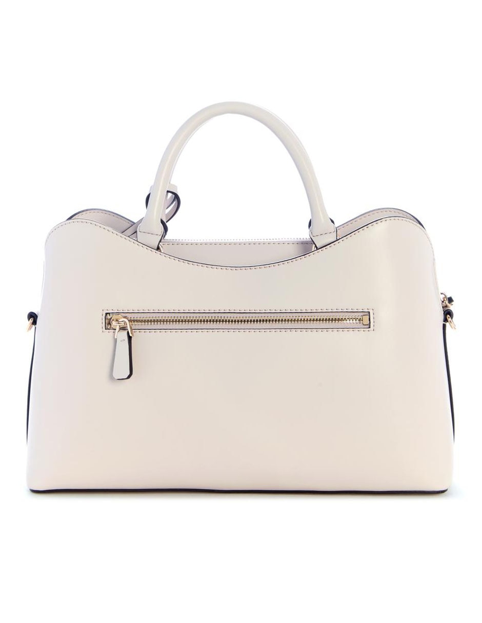 SATCHEL GUESS, BEIGE