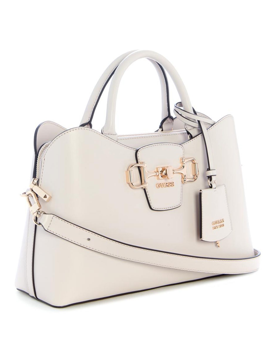 SATCHEL GUESS, BEIGE