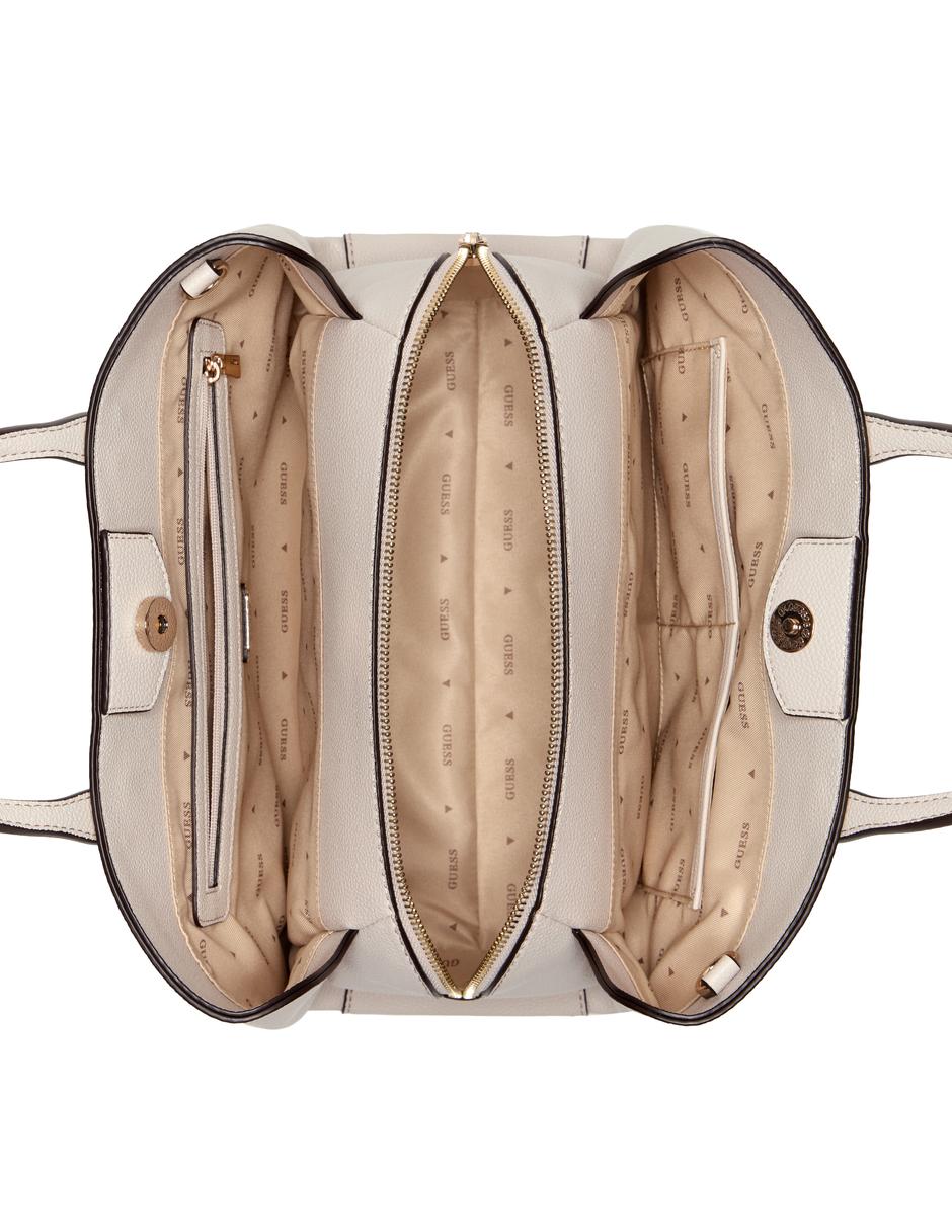 SATCHEL GUESS, BEIGE