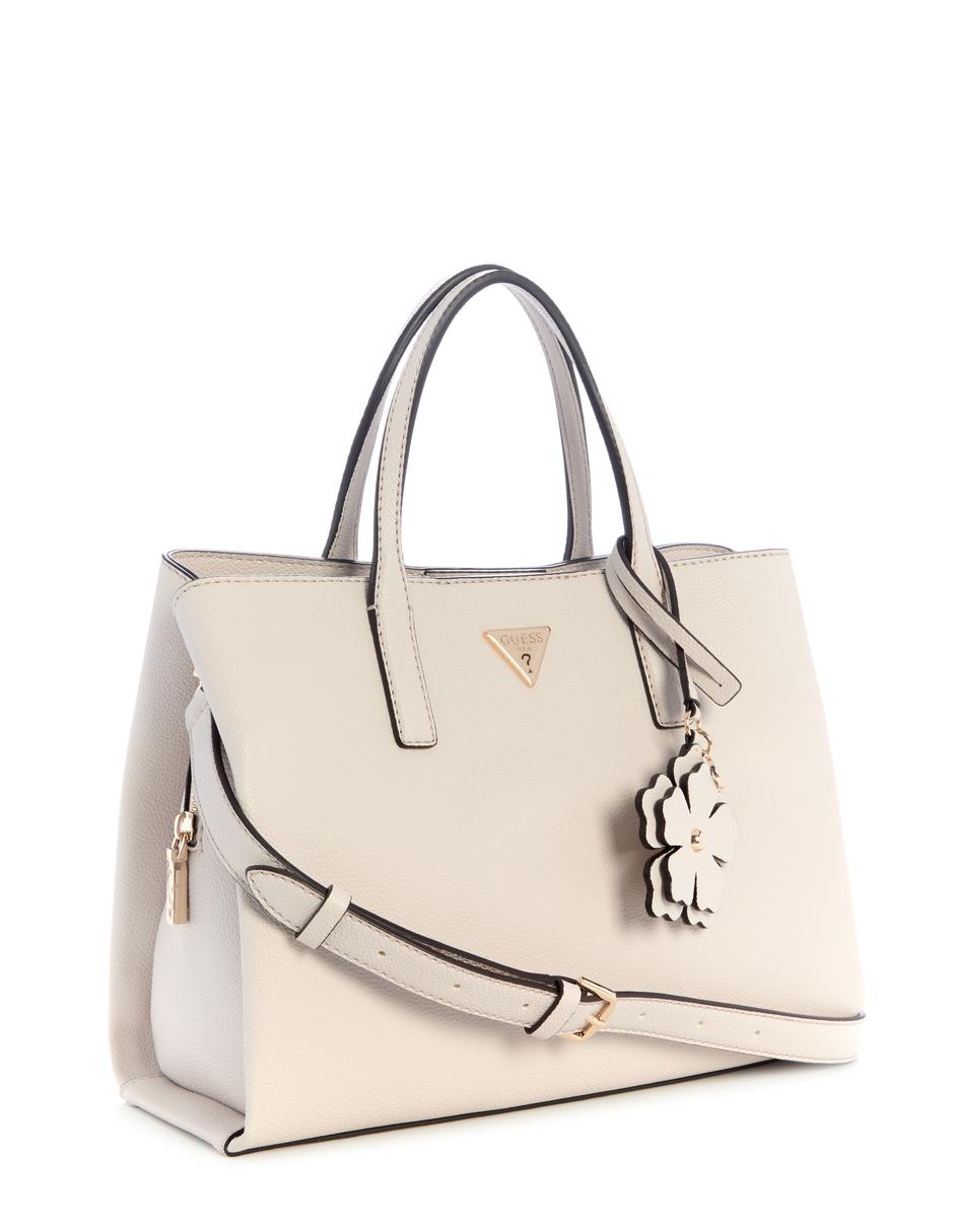 SATCHEL GUESS, BEIGE