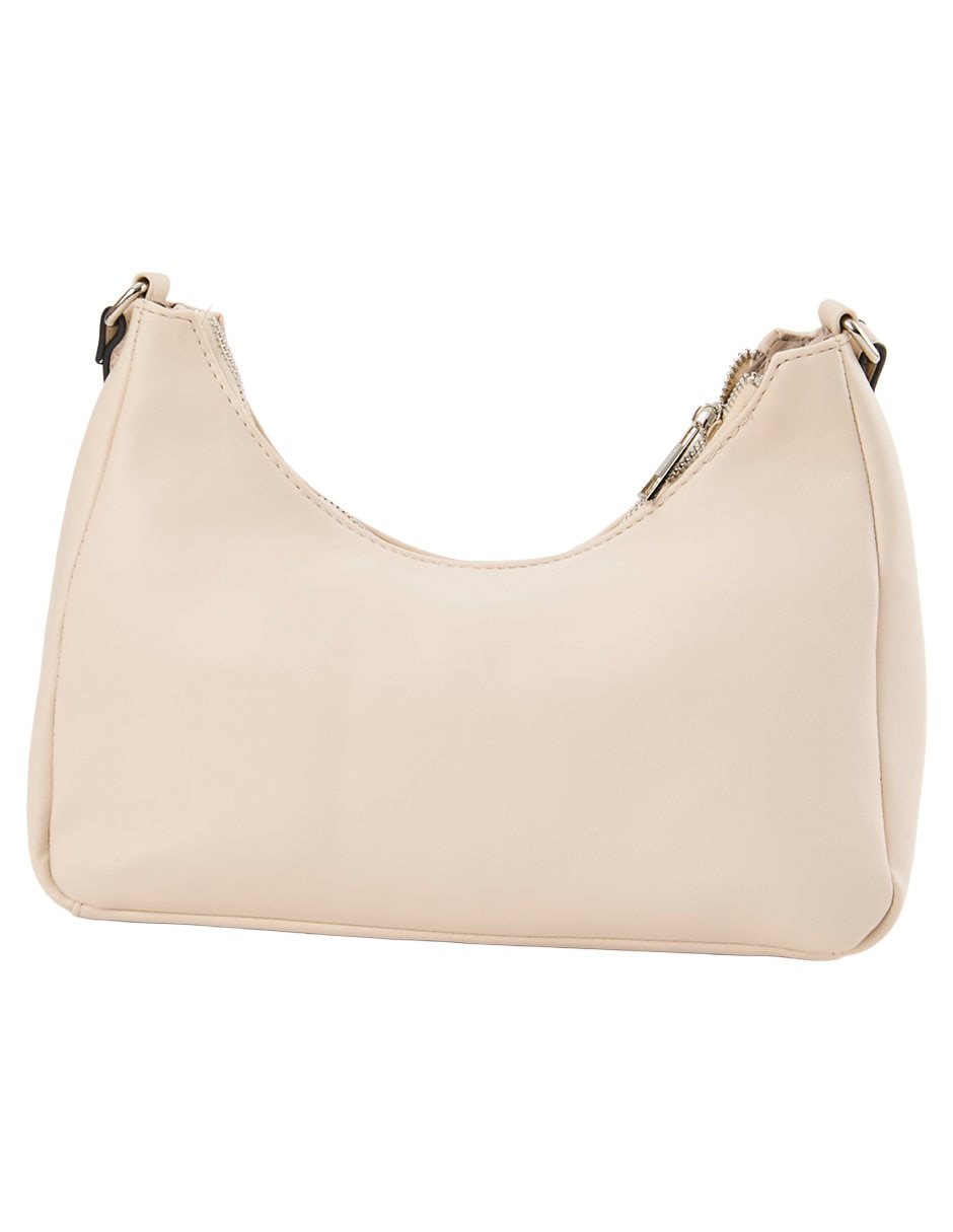 CROSSBODY HUSER BASICS, BEIGE